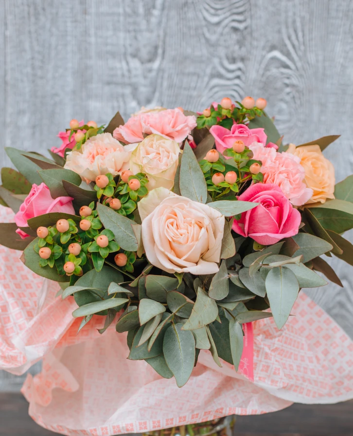 Bouquet mélangé de 8 tiges